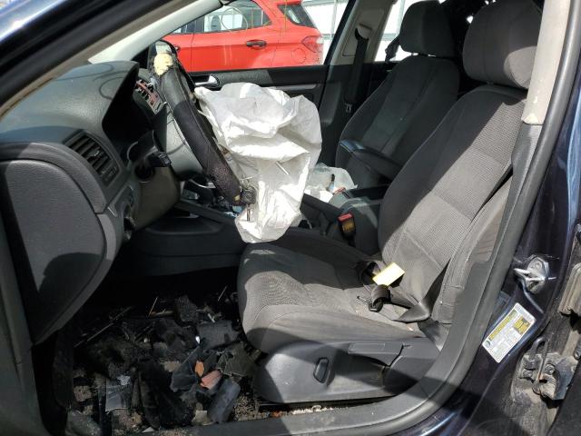 3VWJZ71K99M128750 - 2009 VOLKSWAGEN JETTA S BLUE photo 7