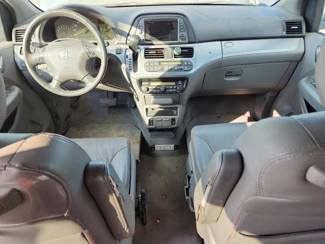 5FNRL387X9B000250 - 2009 HONDA ODYSSEY EXL SILVER photo 8