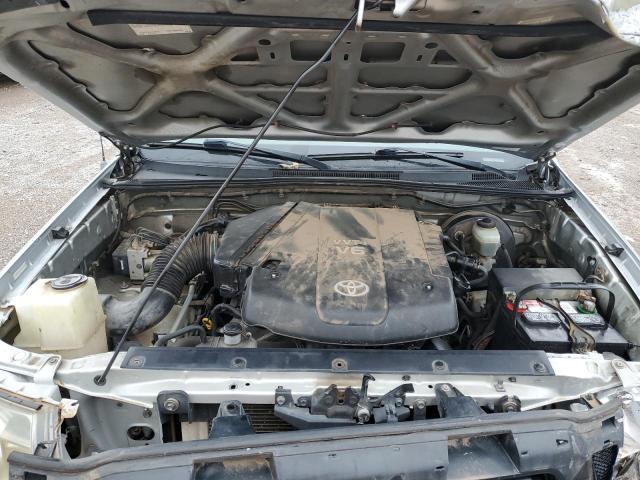 3TMJU62NX8M068786 - 2008 TOYOTA TACOMA DOUBLE CAB PRERUNNER SILVER photo 11
