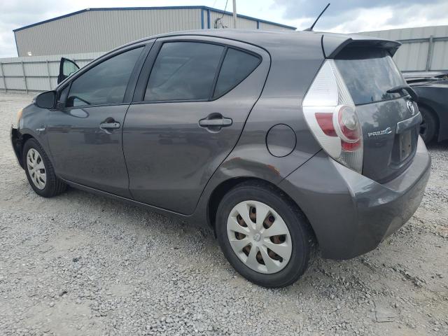 JTDKDTB37D1549202 - 2013 TOYOTA PRIUS C GRAY photo 2