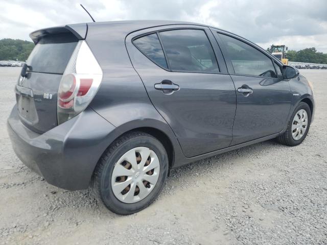 JTDKDTB37D1549202 - 2013 TOYOTA PRIUS C GRAY photo 3