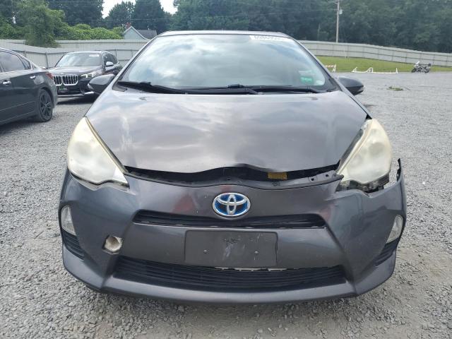 JTDKDTB37D1549202 - 2013 TOYOTA PRIUS C GRAY photo 5