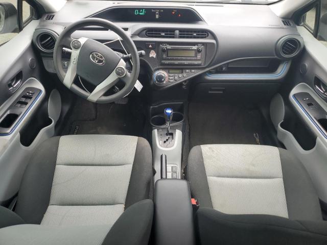JTDKDTB37D1549202 - 2013 TOYOTA PRIUS C GRAY photo 8