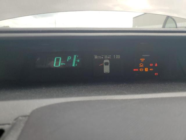 JTDKDTB37D1549202 - 2013 TOYOTA PRIUS C GRAY photo 9