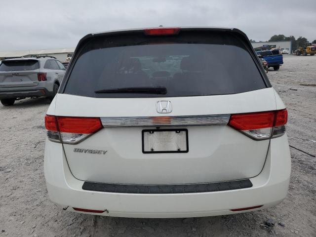 5FNRL5H69FB004532 - 2015 HONDA ODYSSEY EXL WHITE photo 6