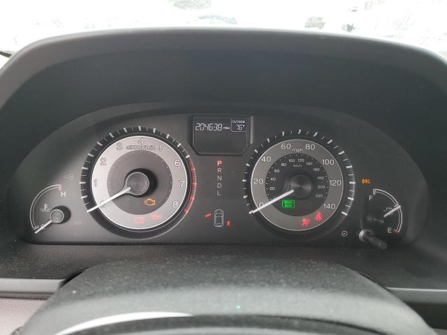 5FNRL5H69FB004532 - 2015 HONDA ODYSSEY EXL WHITE photo 9