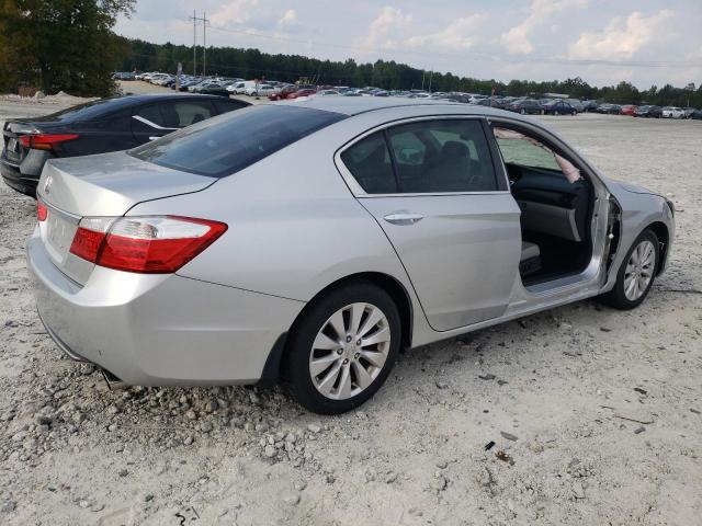 1HGCR2F88EA285898 - 2014 HONDA ACCORD EXL SILVER photo 3