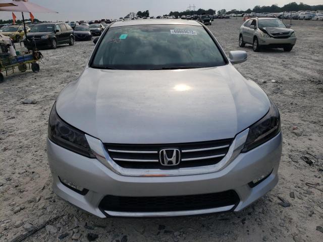 1HGCR2F88EA285898 - 2014 HONDA ACCORD EXL SILVER photo 5