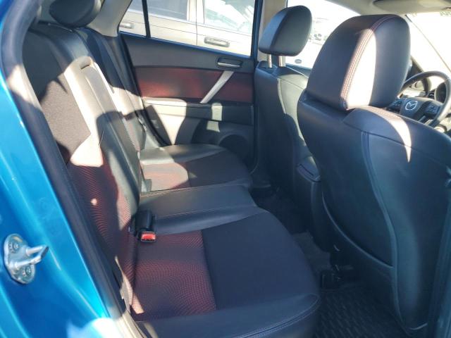 JM1BL1K45B1485335 - 2011 MAZDA SPEED 3 ლურჯი ფოტო 10