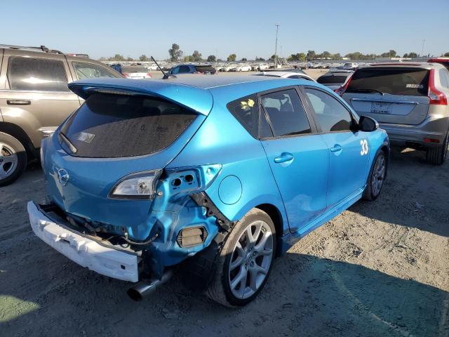 JM1BL1K45B1485335 - 2011 MAZDA SPEED 3 BLUE photo 3