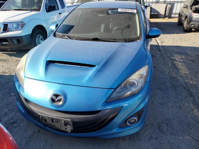 JM1BL1K45B1485335 - 2011 MAZDA SPEED 3 ლურჯი ფოტო 5