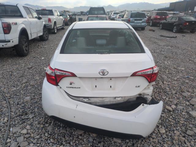 5YFBURHE2FP277040 - 2015 TOYOTA COROLLA L أبيض صورة 6