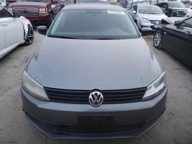 3VW2K7AJ8EM328562 - 2014 VOLKSWAGEN JETTA BASE 灰色 照片 5