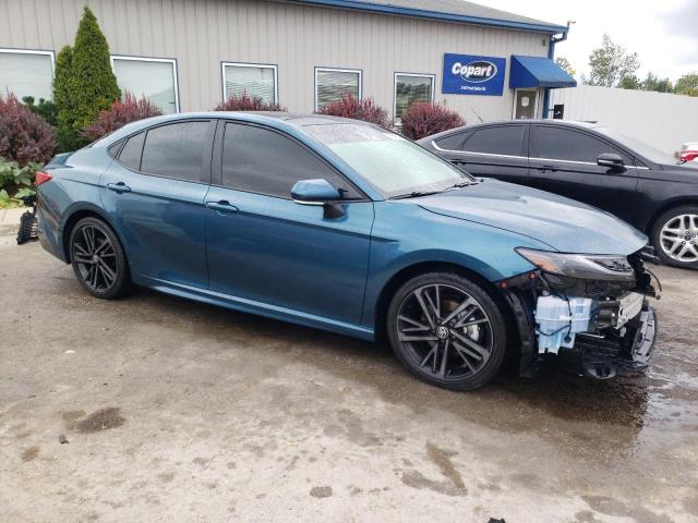4T1DAACK0SU135150 - 2025 TOYOTA CAMRY XSE BLUE photo 4