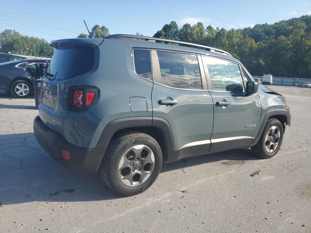 ZACCJAAB7HPF29497 - 2017 JEEP RENEGADE SPORT Сұр фото 3