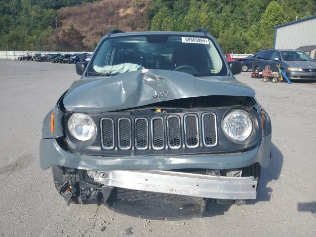 ZACCJAAB7HPF29497 - 2017 JEEP RENEGADE SPORT Сұр фото 5