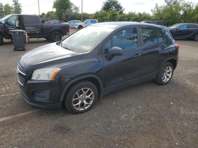 3GNCJKSB0DL164093 - 2013 CHEVROLET TRAX LS BLACK photo 1