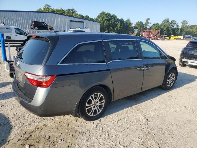5FNRL5H67CB115897 - 2012 HONDA ODYSSEY EXL GRAY photo 3
