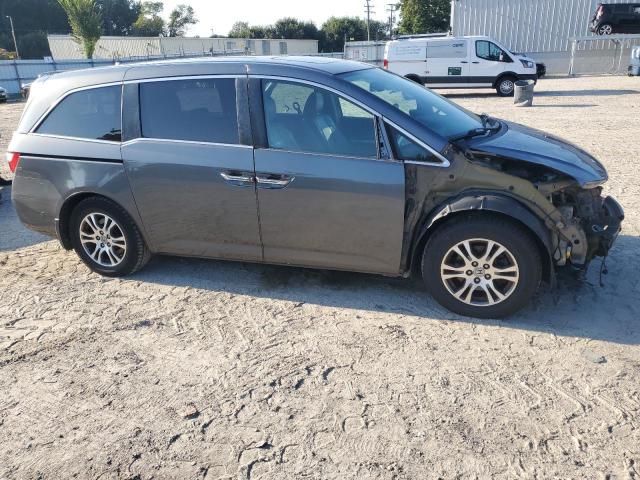 5FNRL5H67CB115897 - 2012 HONDA ODYSSEY EXL GRAY photo 4