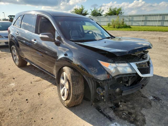 2HNYD2H32CH525234 - 2012 ACURA MDX TECHNOLOGY BLACK photo 4