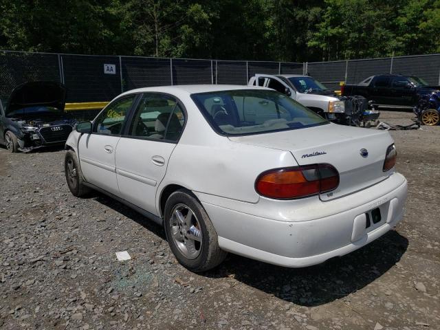 1G1ND52J92M640239 - 2002 CHEVROLET MALIBU WHITE photo 3