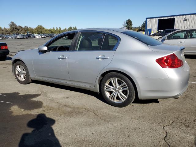 JN1CV6AP4DM305953 - 2013 INFINITI G37 BASE SILVER photo 2