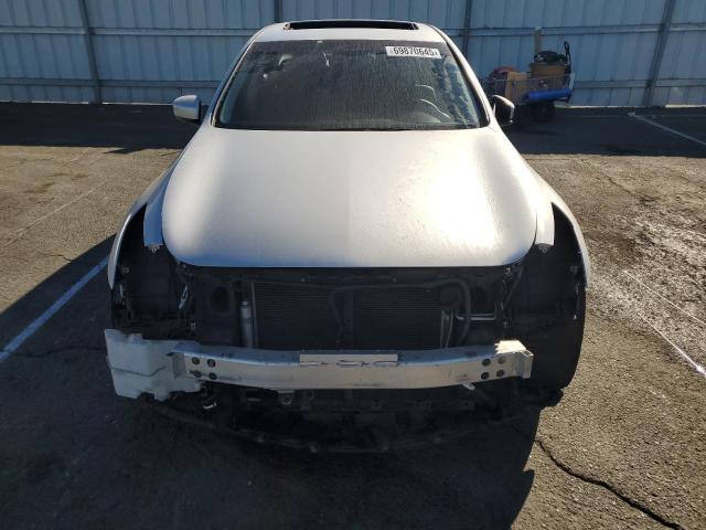 JN1CV6AP4DM305953 - 2013 INFINITI G37 BASE SILVER photo 5