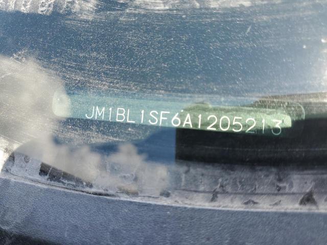 JM1BL1SF6A1205213 - 2010 MAZDA 3 I GRAY photo 12