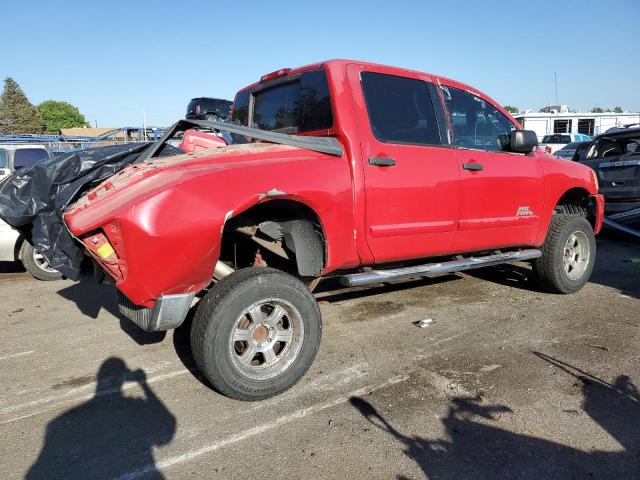 1N6AA07C08N314471 - 2008 NISSAN TITAN XE RED photo 3