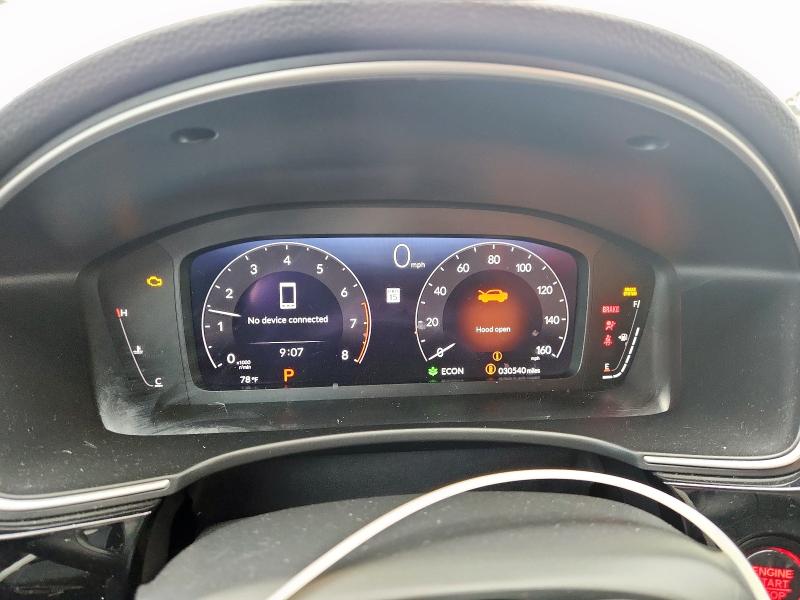 19XFL1H80NE000113 - 2022 HONDA CIVIC SPORT TOURING Qırmızı foto 9