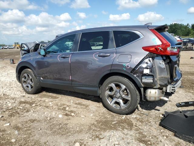 5J6RW2H5XKL014596 - 2019 HONDA CR-V EX ნაცრისფერი ფოტო 2