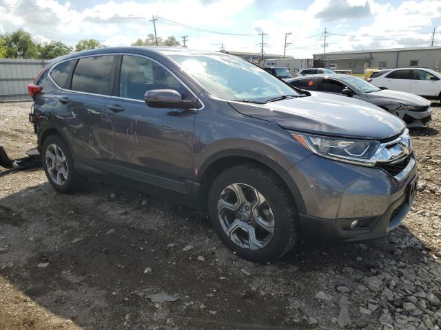 5J6RW2H5XKL014596 - 2019 HONDA CR-V EX ნაცრისფერი ფოტო 4
