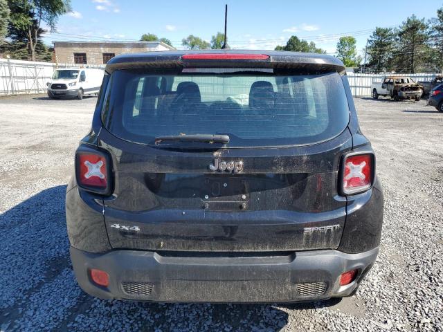 ZACCJBAH1HPF83033 - 2017 JEEP RENEGADE SPORT BLACK photo 6