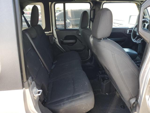 1C4HJXDN6JW145234 - 2018 JEEP WRANGLER U SPORT فضي صورة 10