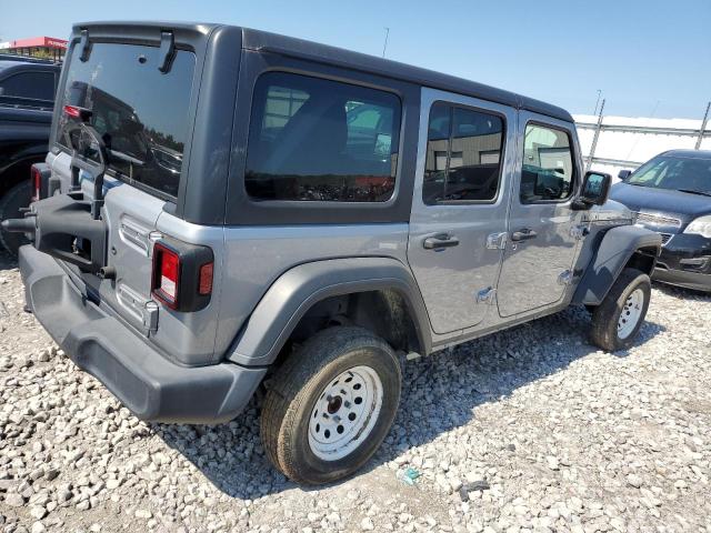 1C4HJXDN6JW145234 - 2018 JEEP WRANGLER U SPORT فضي صورة 3