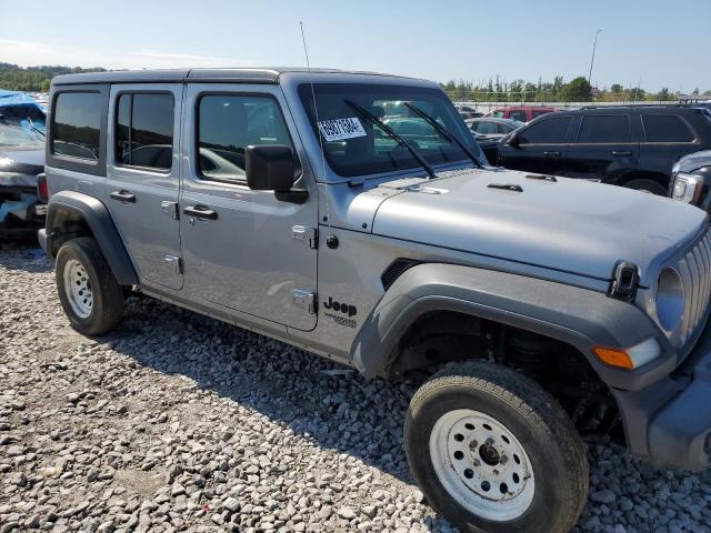 1C4HJXDN6JW145234 - 2018 JEEP WRANGLER U SPORT فضي صورة 4
