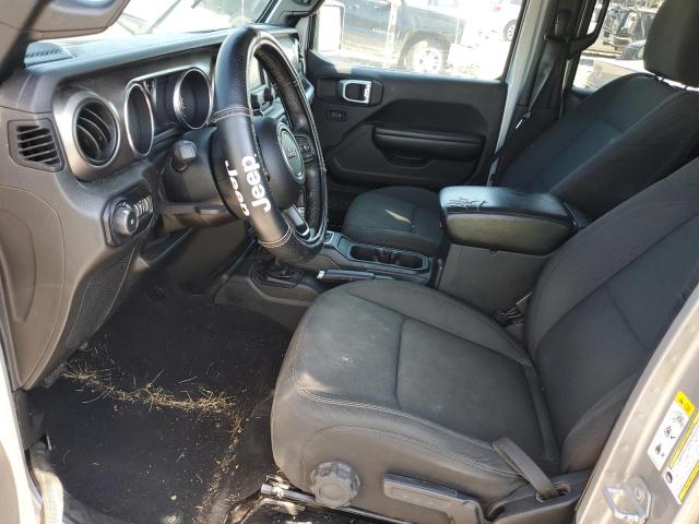 1C4HJXDN6JW145234 - 2018 JEEP WRANGLER U SPORT فضي صورة 7