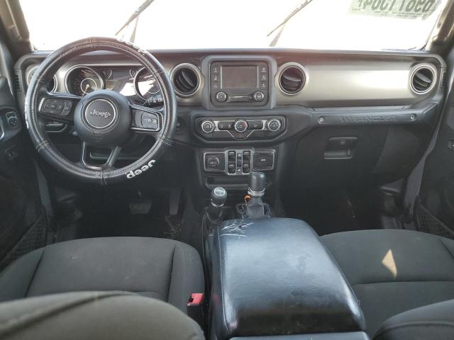 1C4HJXDN6JW145234 - 2018 JEEP WRANGLER U SPORT فضي صورة 8