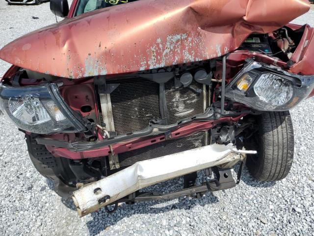 5TETX22N87Z448560 - 2007 TOYOTA TACOMA ACCESS CAB RED photo 11