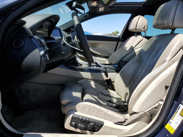 WBA6B2C58ED129592 - 2014 BMW 650 I GRAN COUPE BLUE photo 7