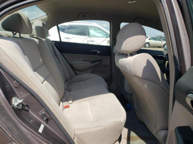 2HGFA1F5XBH511604 - 2011 HONDA CIVIC LX GRAY photo 10