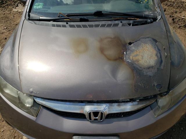 2HGFA1F5XBH511604 - 2011 HONDA CIVIC LX GRAY photo 11