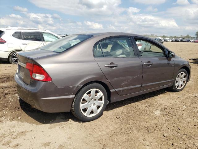 2HGFA1F5XBH511604 - 2011 HONDA CIVIC LX GRAY photo 3