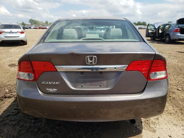 2HGFA1F5XBH511604 - 2011 HONDA CIVIC LX GRAY photo 6