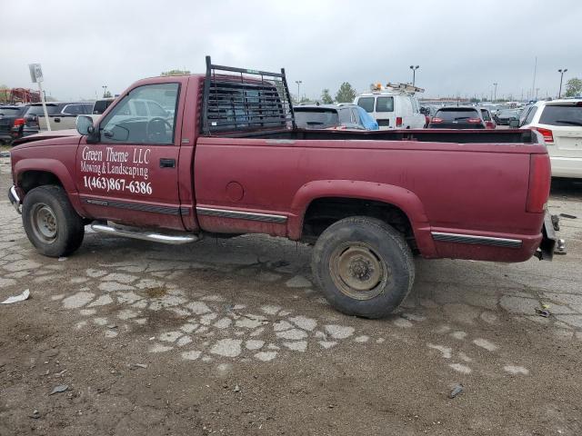 1GCGK34N4KE171209 - 1989 CHEVROLET GMT-400 K3500 BURGUNDY photo 2