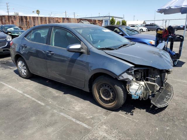 5YFBURHE4GP526309 - 2016 TOYOTA COROLLA L GRAY photo 4
