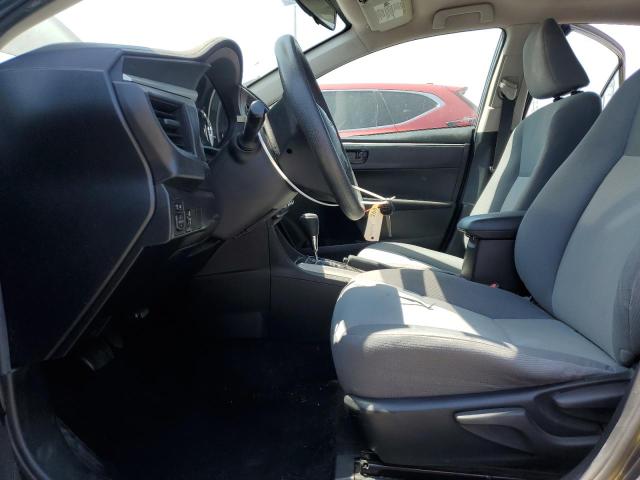 5YFBURHE4GP526309 - 2016 TOYOTA COROLLA L GRAY photo 7