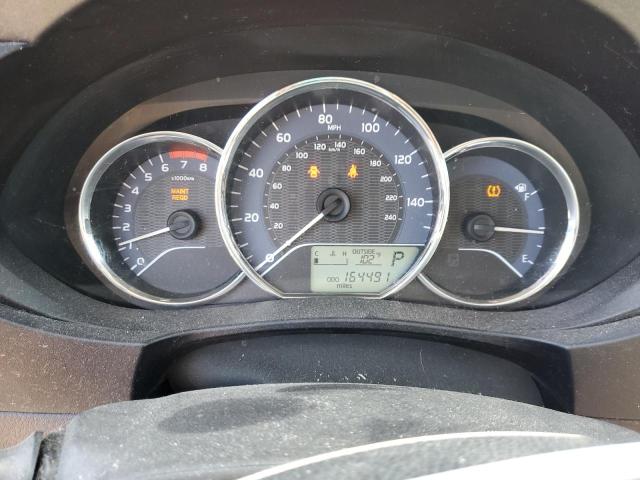 5YFBURHE4GP526309 - 2016 TOYOTA COROLLA L GRAY photo 9