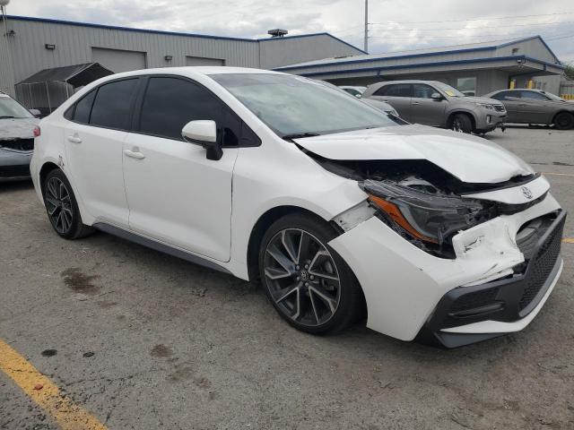 JTDS4MCE2MJ079943 - 2021 TOYOTA COROLLA SE WHITE photo 4