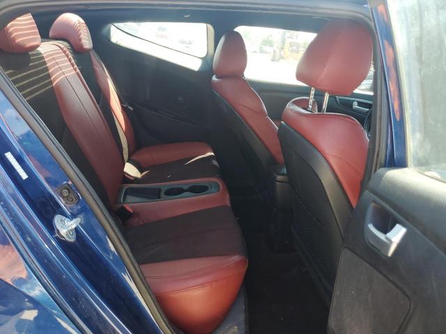 KMHTC6AE9GU296376 - 2016 HYUNDAI VELOSTER TURBO BLUE photo 10